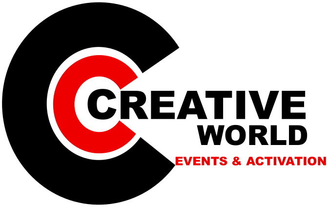 CREATIVE WORLD EVENT AND ACTIVATION logo